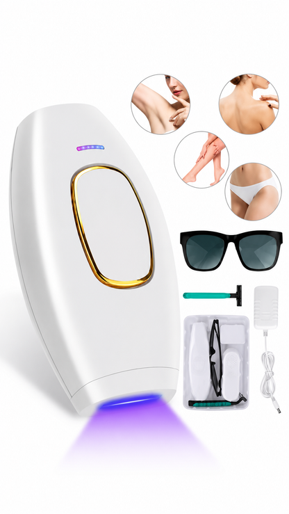 DEPILADORA IPL - DEPILACION SUAVE DESDE CASA (REDUCE LOS VELLOS SIN GASTAR DE MÁS)