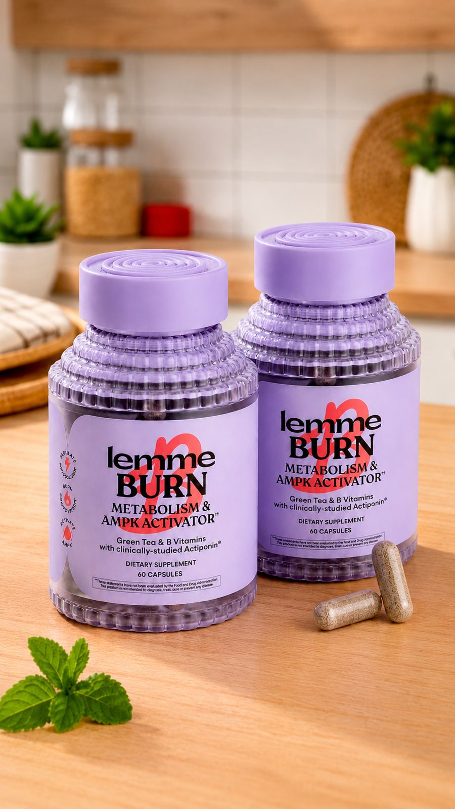 DOS (2) FRASCOS DE LEMME BURN- APOYA TU METABOLISMO Y ENERGIA DIARIA🔥  (POCAS UNIDADES)