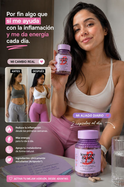 DOS (2) FRASCOS DE LEMME BURN- APOYA TU METABOLISMO Y ENERGIA DIARIA🔥  (POCAS UNIDADES)